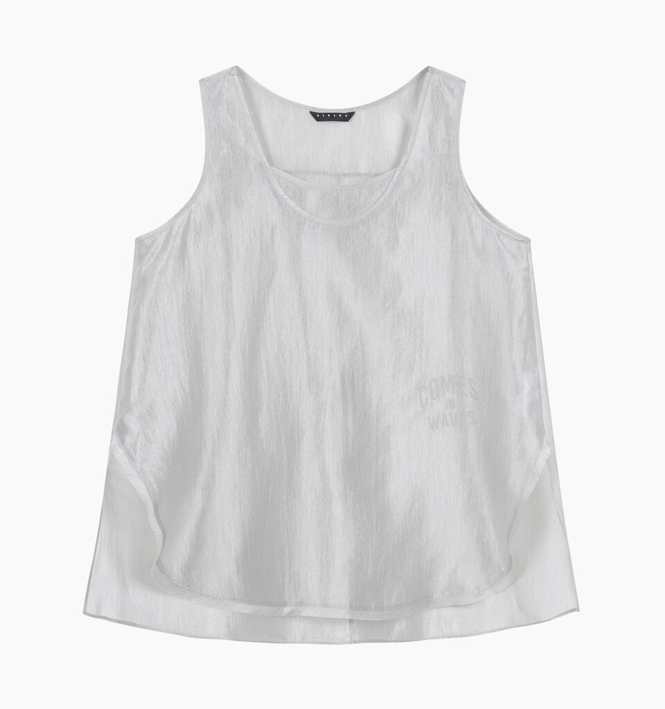 Light blue layered tank top - sisley k top - Light Blue | Sisley K image number 1